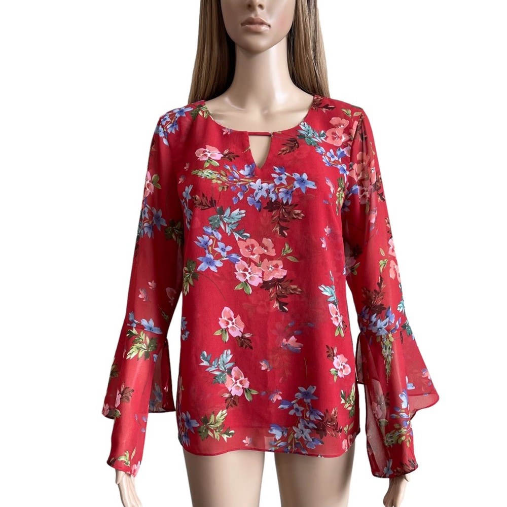 Cabi #3590 Devoted Blouse S Euc - image 2